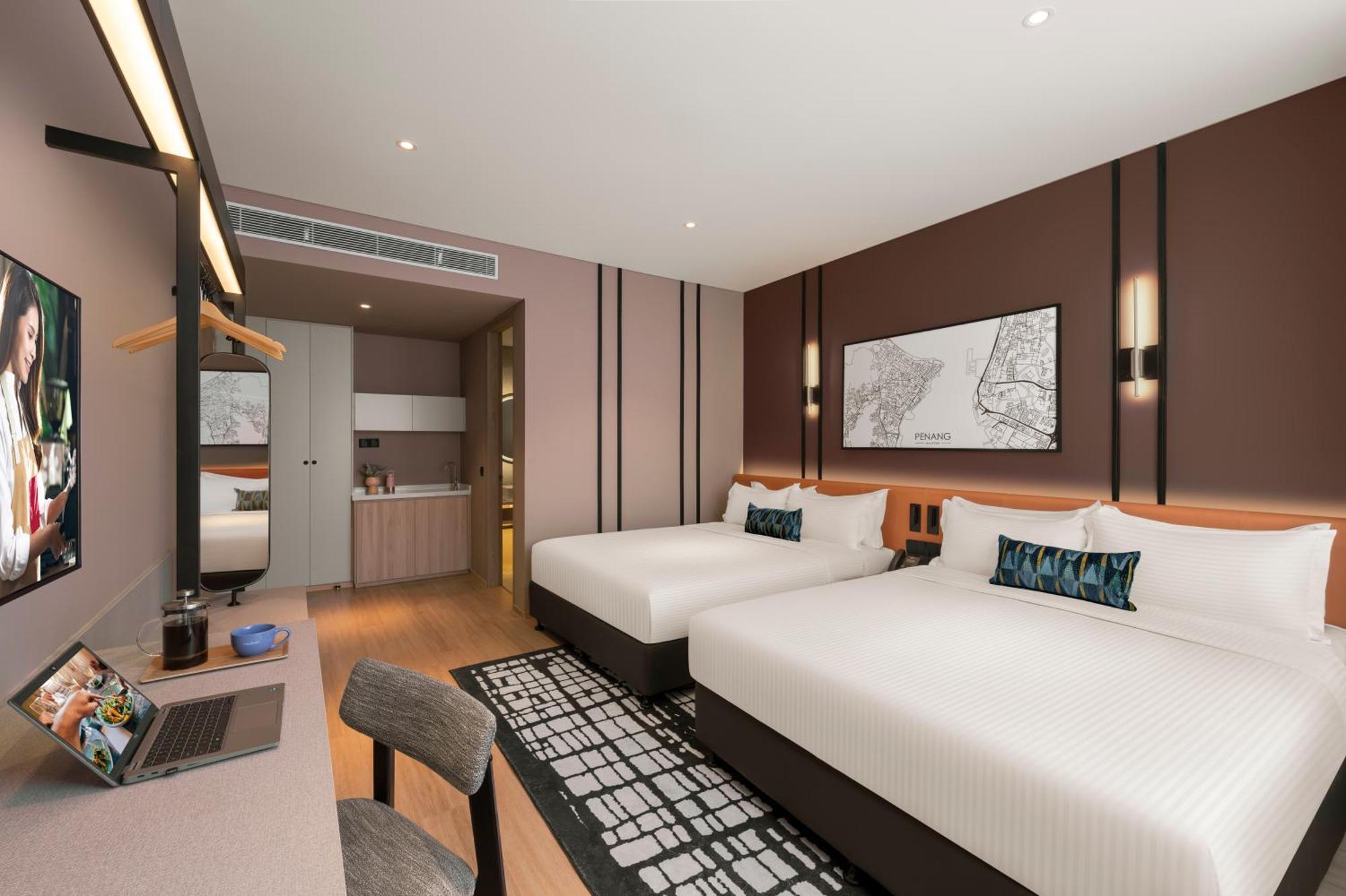 Citadines Connect Cecil Georgetown Penang Hotel Eksteriør billede
